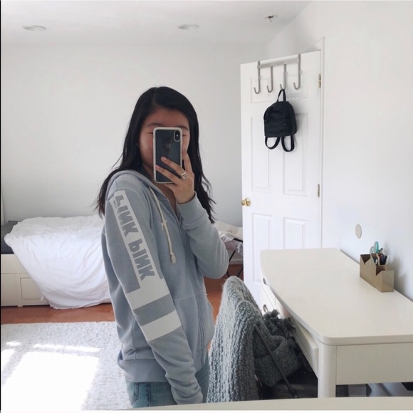 VS Pink Full Zip Hoodie - Picture 8 of 8